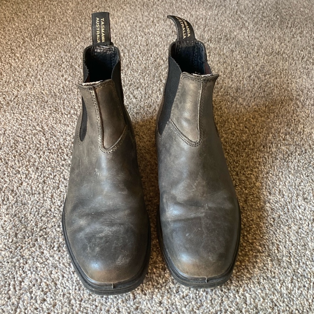 Blundstone WM’s Dress Chelsea Boot - 8 Rustic Blk